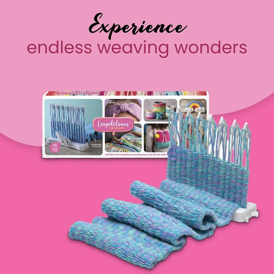 Loopdeloom Weaving Loom Kit by Ann Williams