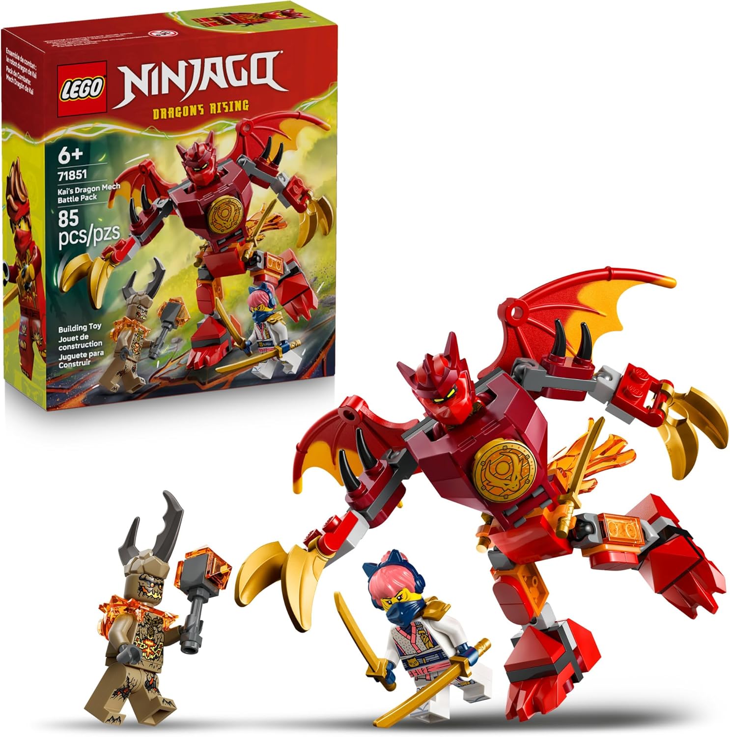 Ninjago Kai’s Dragon Mech Battle Pack by Lego
