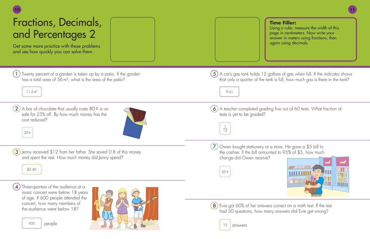 10 Minutes a Day Fourth Grade Problem Solving by Dorling Kindersley 2