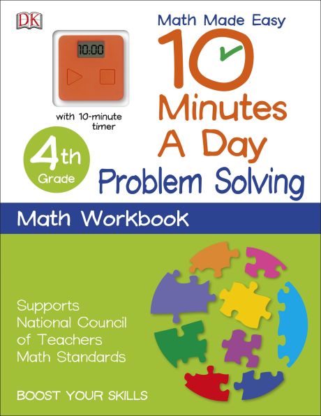 10 Minutes a Day Fourth Grade Problem Solving by Dorling Kindersley