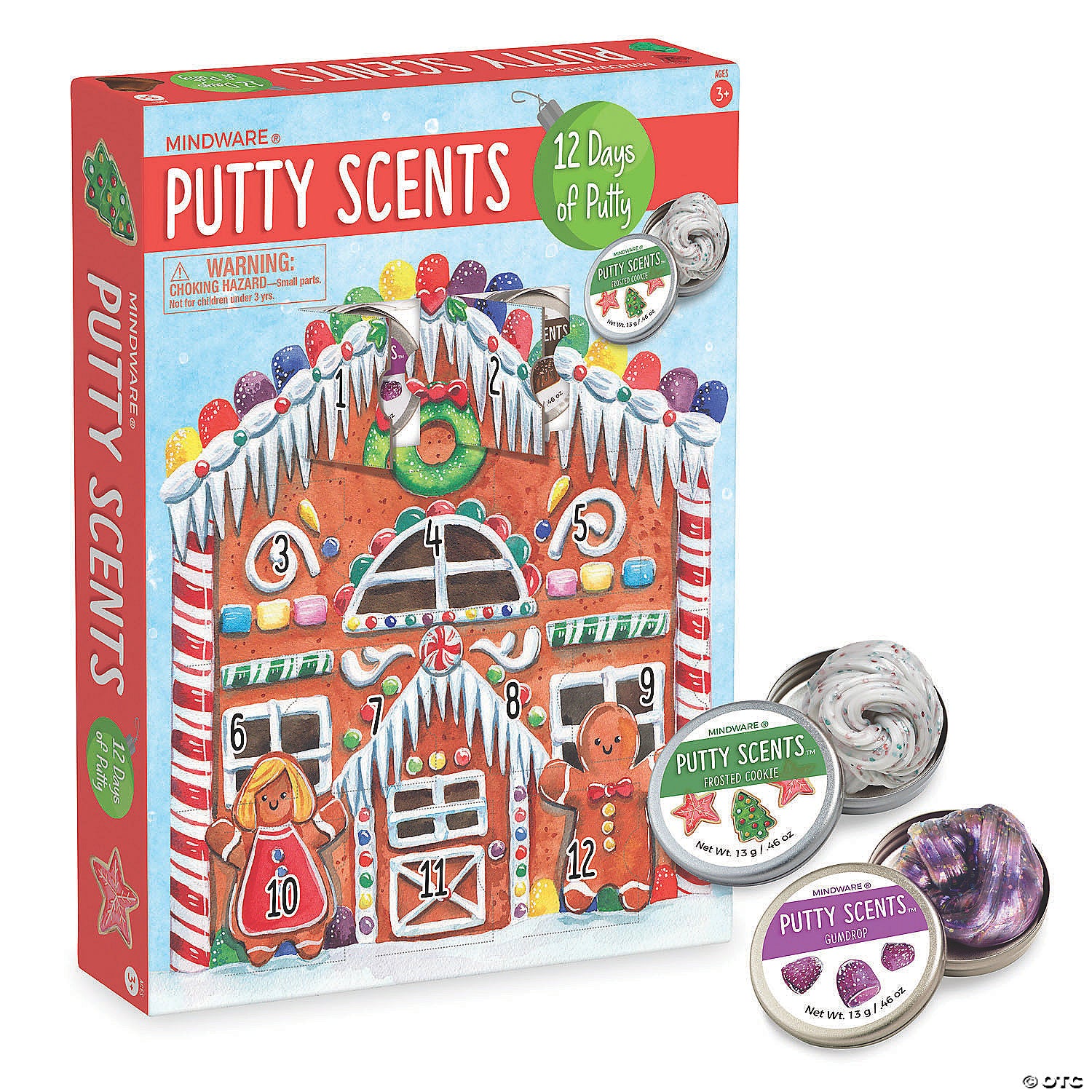 12 Days of Putty Scents Advent Calendar by Mindware