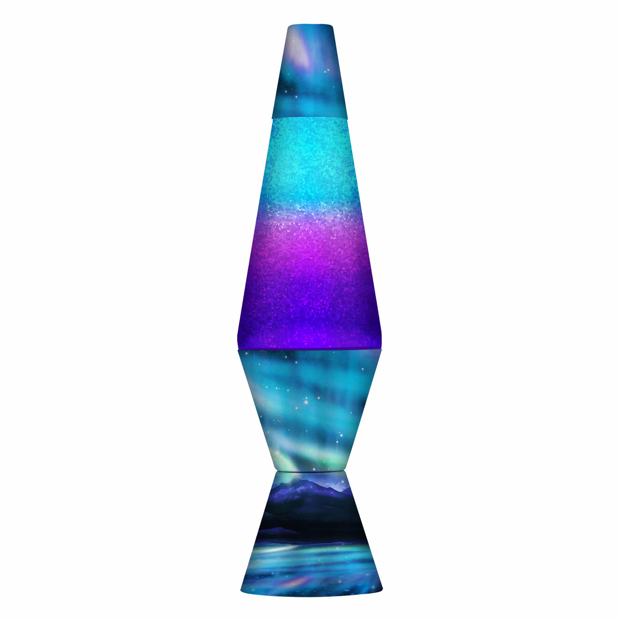 14.5" Colormax Northern Lights Glitter Lava Lamp-by-Schylling