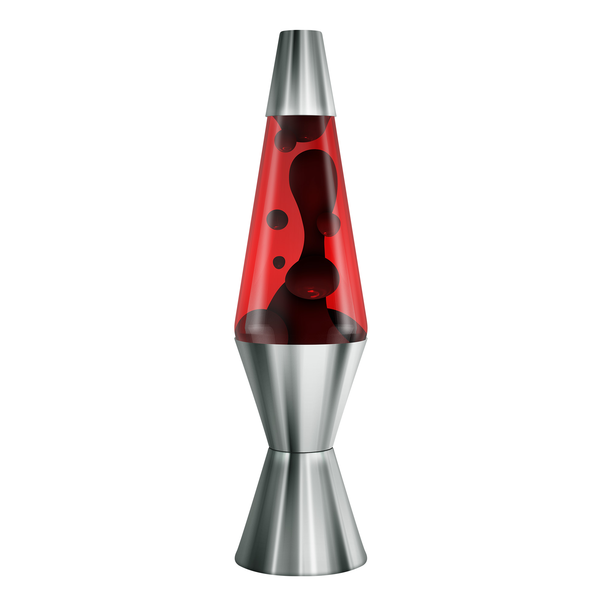 14.5" Chrome Plated Crimson Lava Lamp-by-Schylling