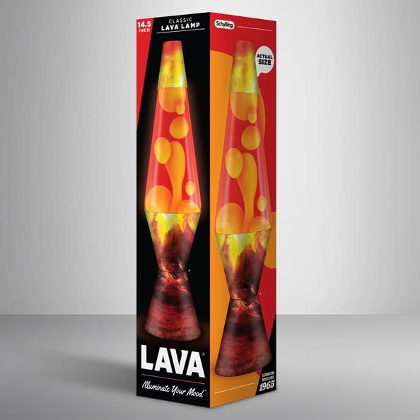 14.5" Erupting Crater Lava Lamp-by-Schylling