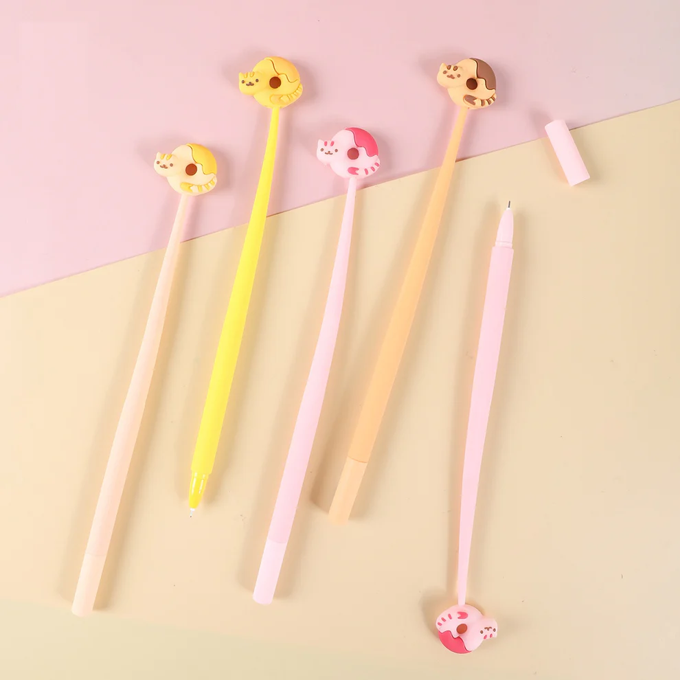 Cat Donuts Wiggle Gel Pen by BC USA