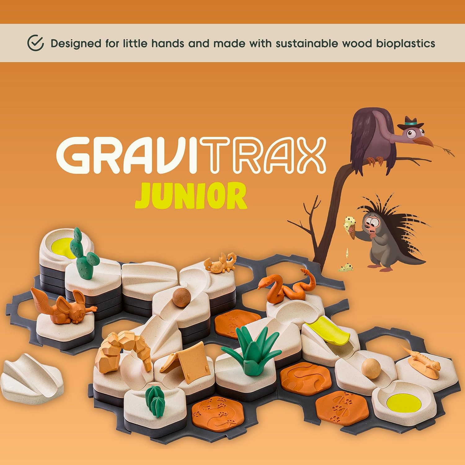 Ravensburger GraviTrax Junior Starter Set - My Desert by Ravensburger