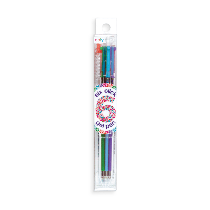 6 Click Multi Color Gel Pen by Ooly