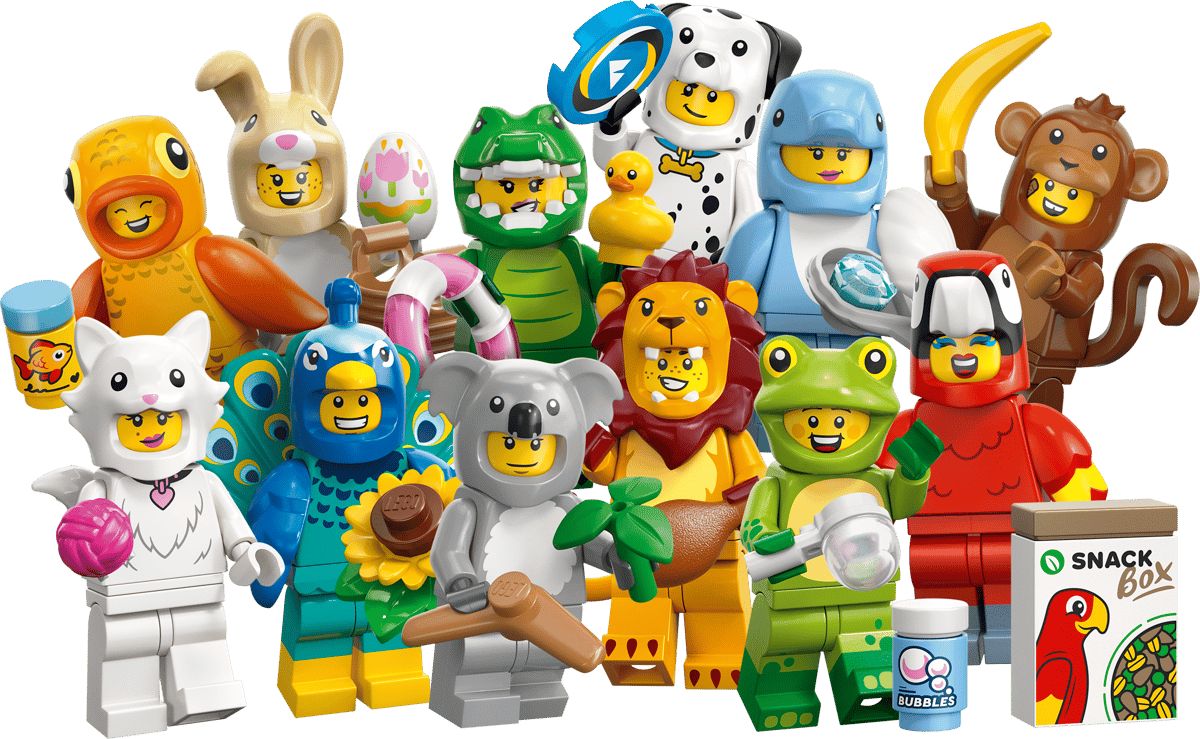 Series 28 Animal Minifigures by Lego