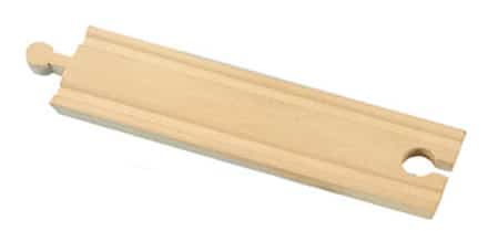 8 Straight Train Track Piece by Wooden Tracks