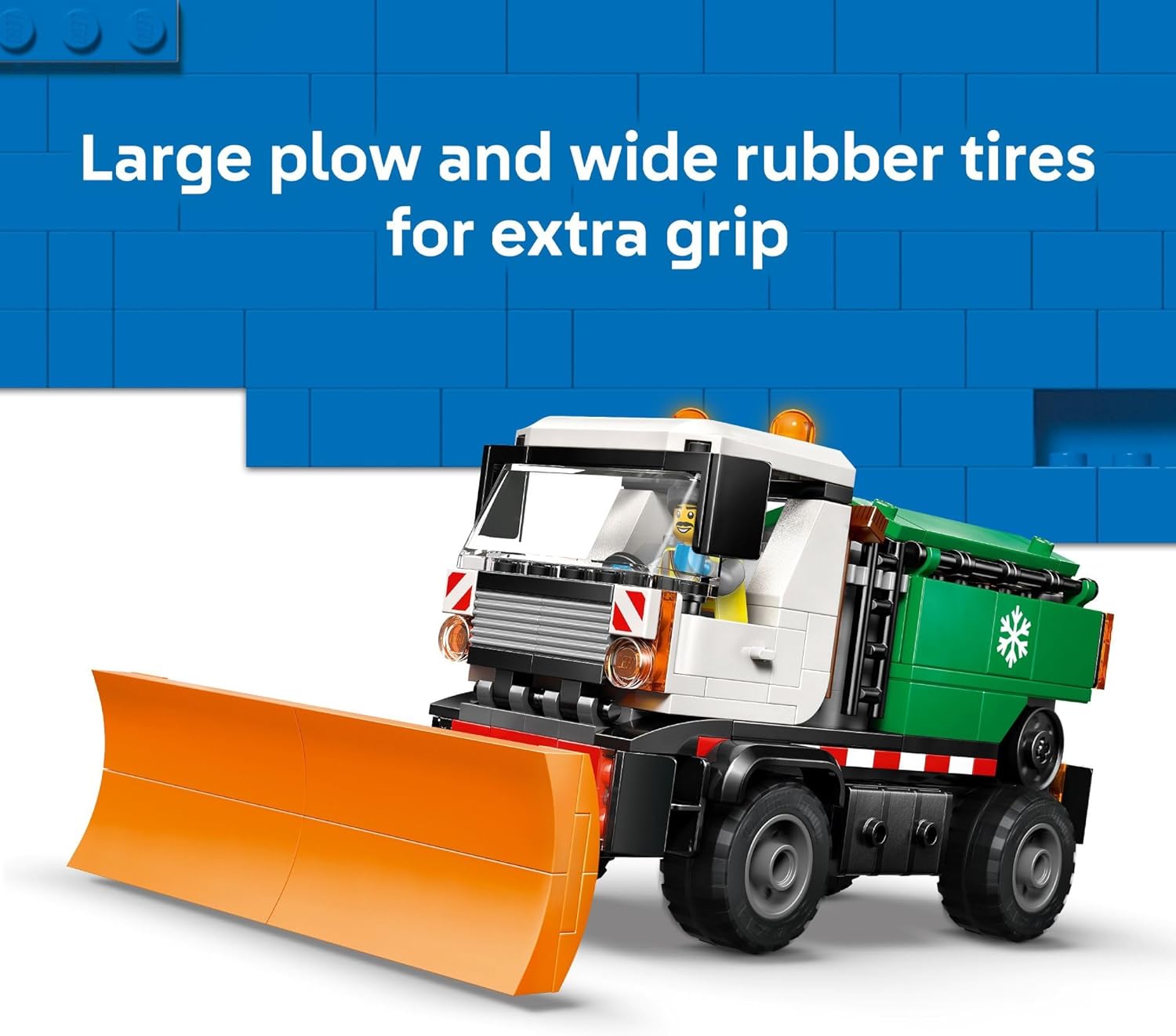 City Snowplow Truck by Lego