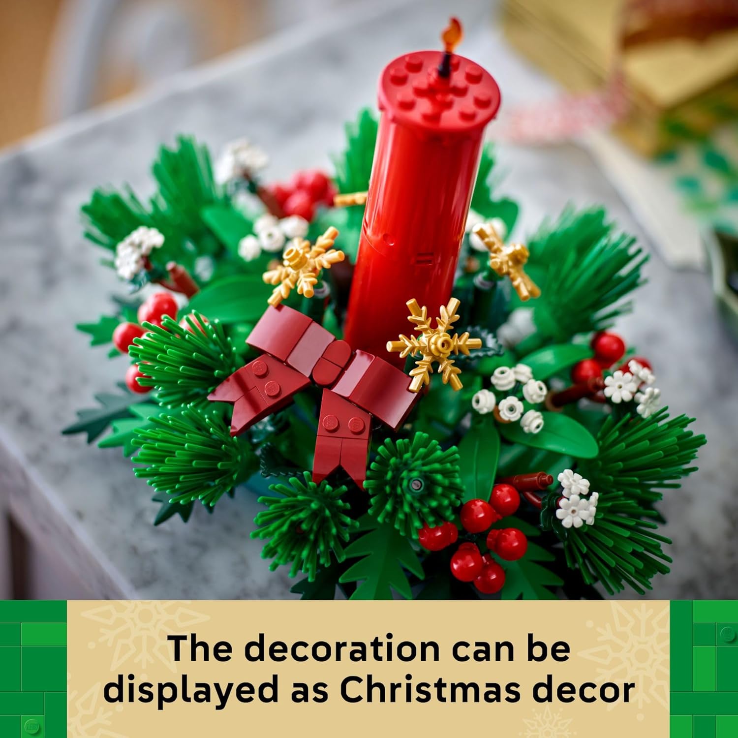LEGO Christmas Table Decoration by Lego