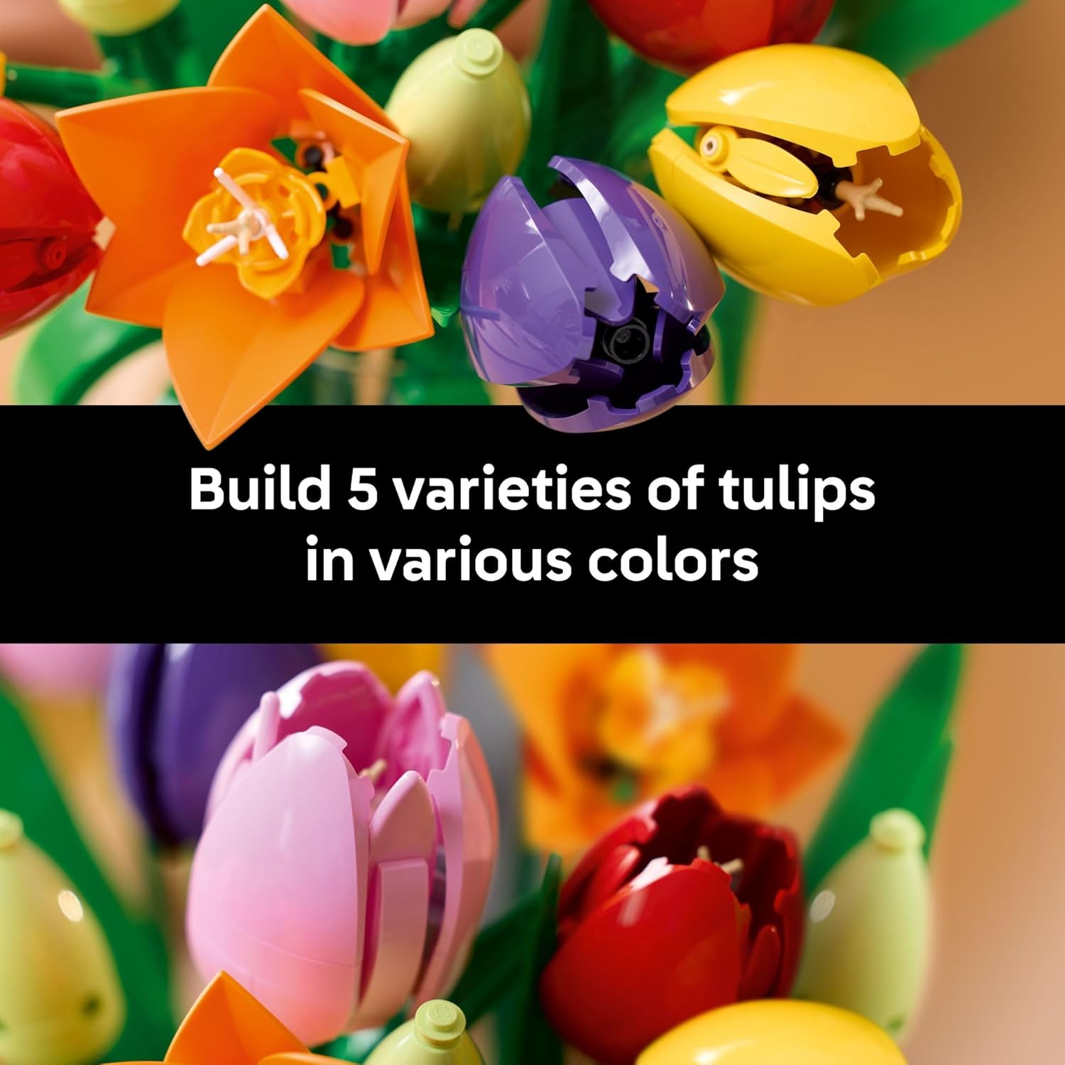 Botanicals Tulip Bouquet by Lego