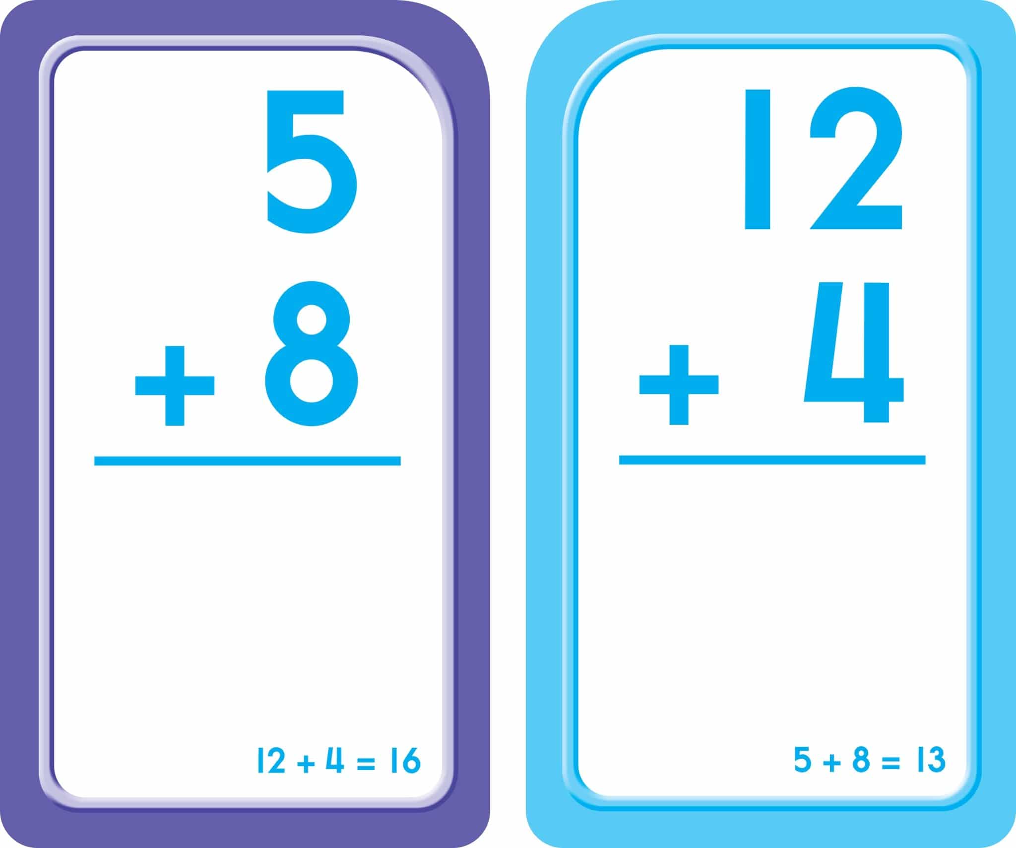 Addition 0 12 Flash Cards by School Zone 4
