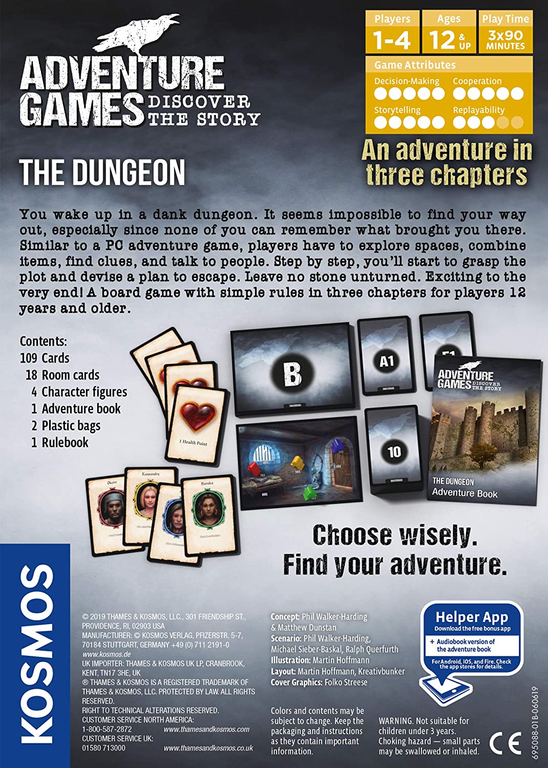 Adventure Games The Dungeon by Thames Kosmos 1