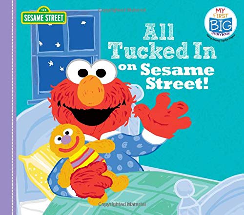 All Tucked In on Sesame Street An Interactive Bedtime Board Book by Sourcebooks