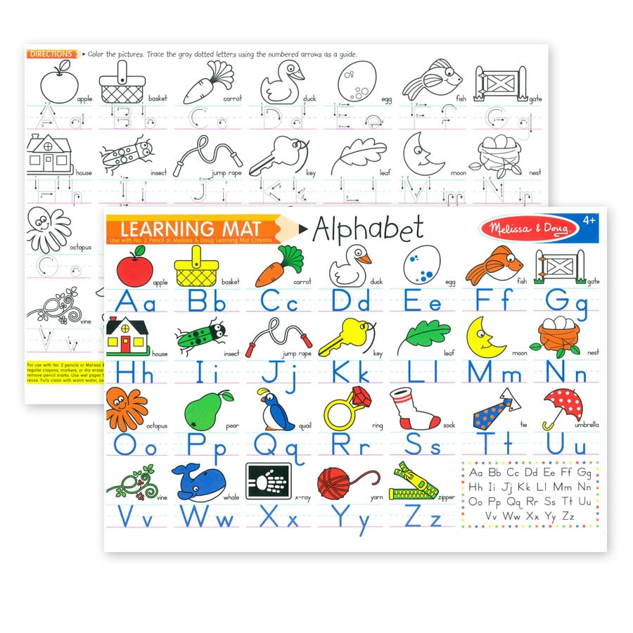 Alphabet Learning Mat by Melissa Doug