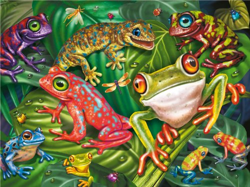 Amazing Amphibians 35pc Puzzle by Ravensburger 1