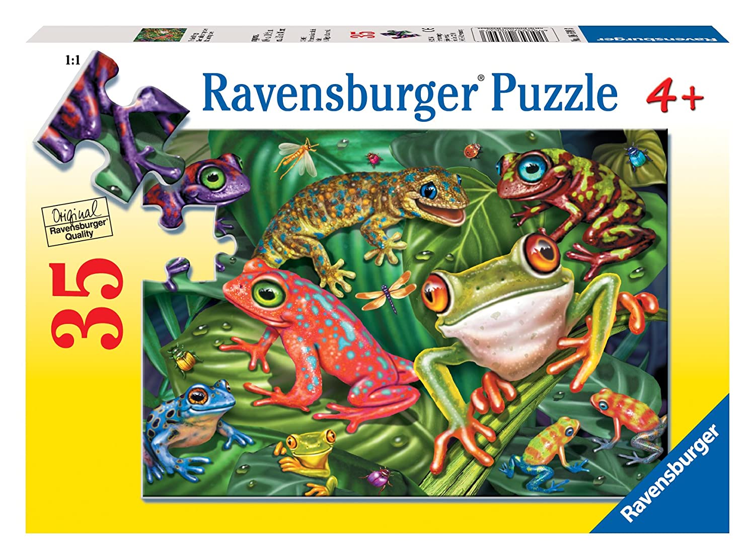 Amazing Amphibians 35pc Puzzle by Ravensburger