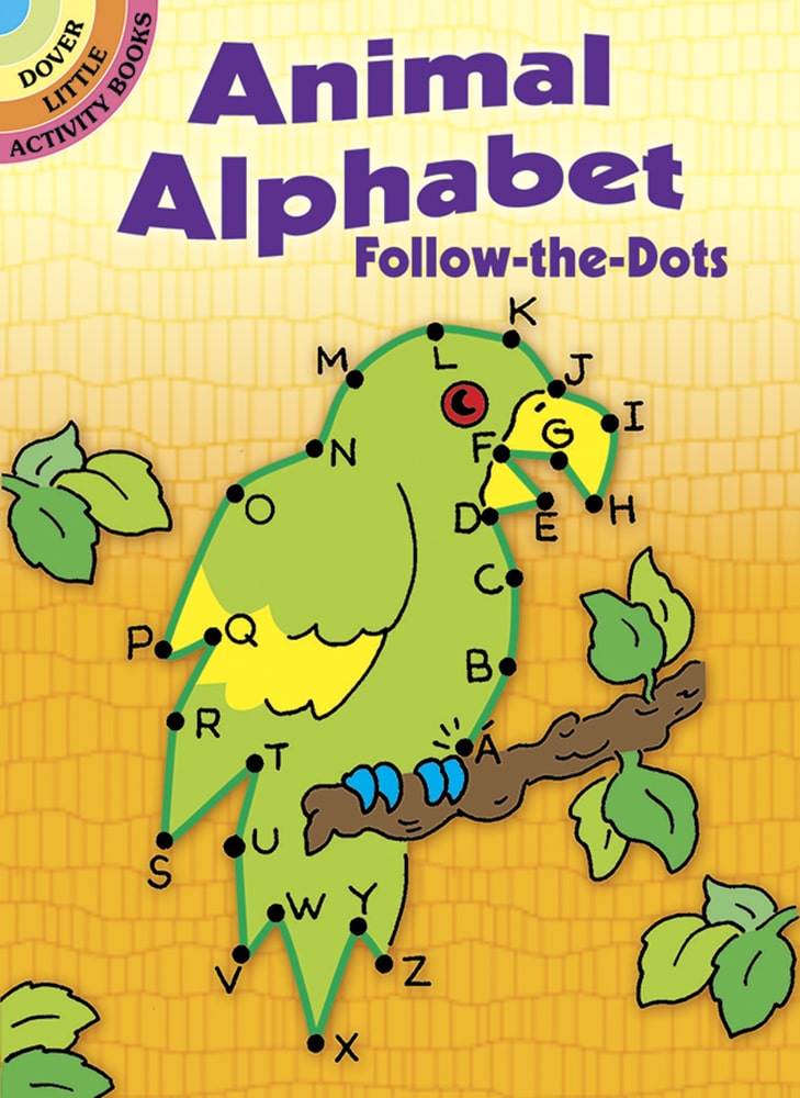 Animal Alphabet Follow the Dots by Dover Publications
