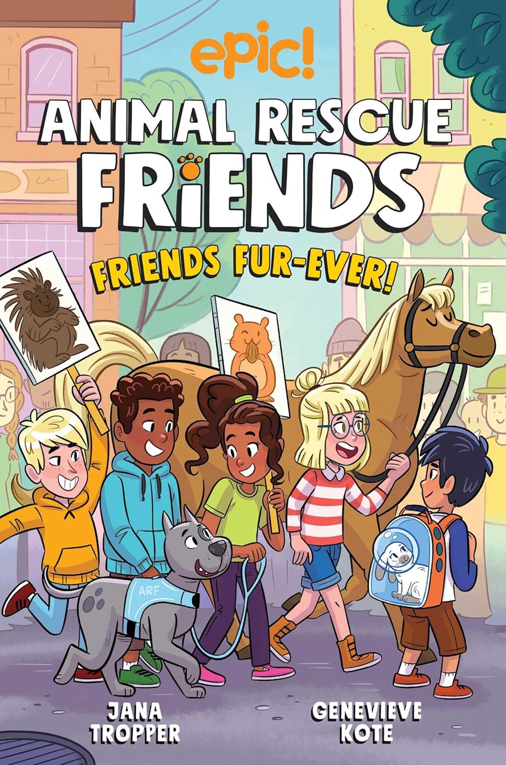Animal Rescue Friends: Friends Fur-ever (Volume 2)-by-Andrews McMeel Publishing