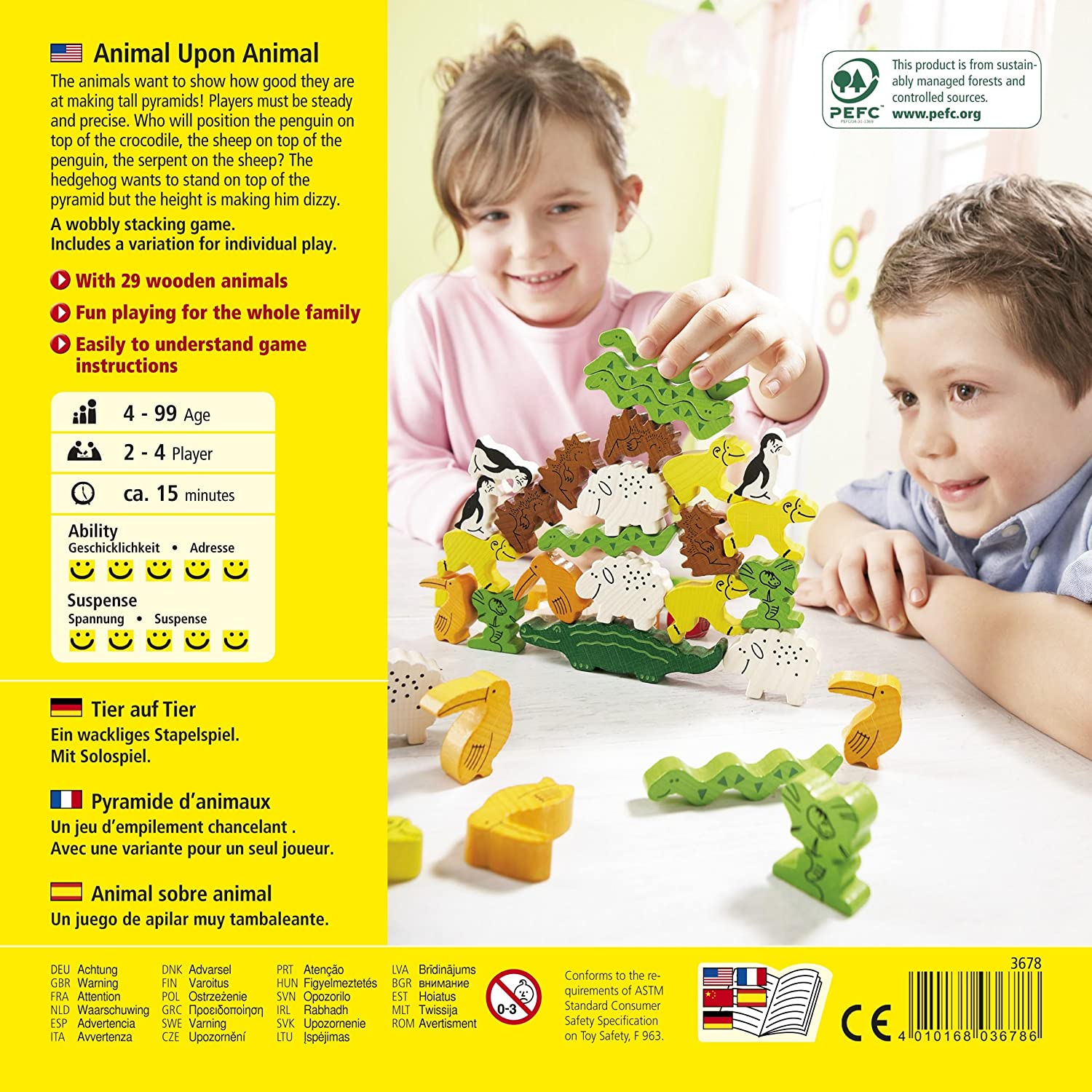 Animal Upon Animal by Haba 1