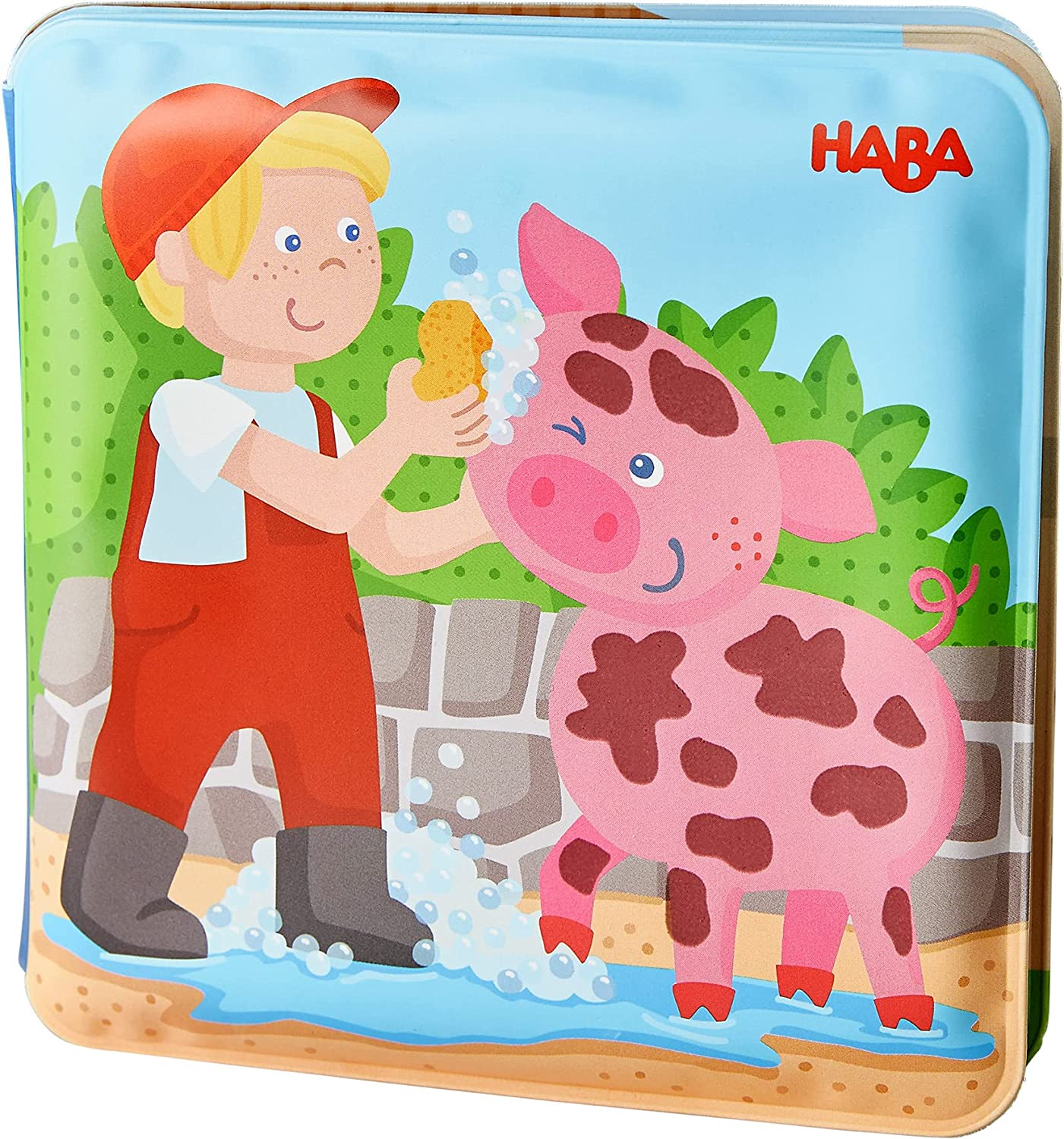 Animal Wash Day - Magic Bath Book-by-Haba
