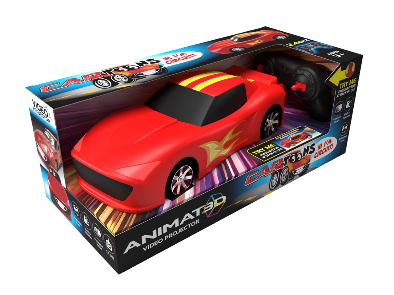 Animat3d Car-Toons Red-by-Mindscope
