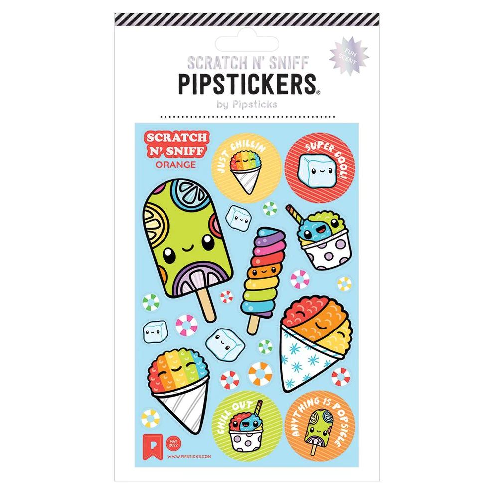 Anything Is Popsicle Scratch 'N Sniff Sticker Sheet-by-Pipsticks