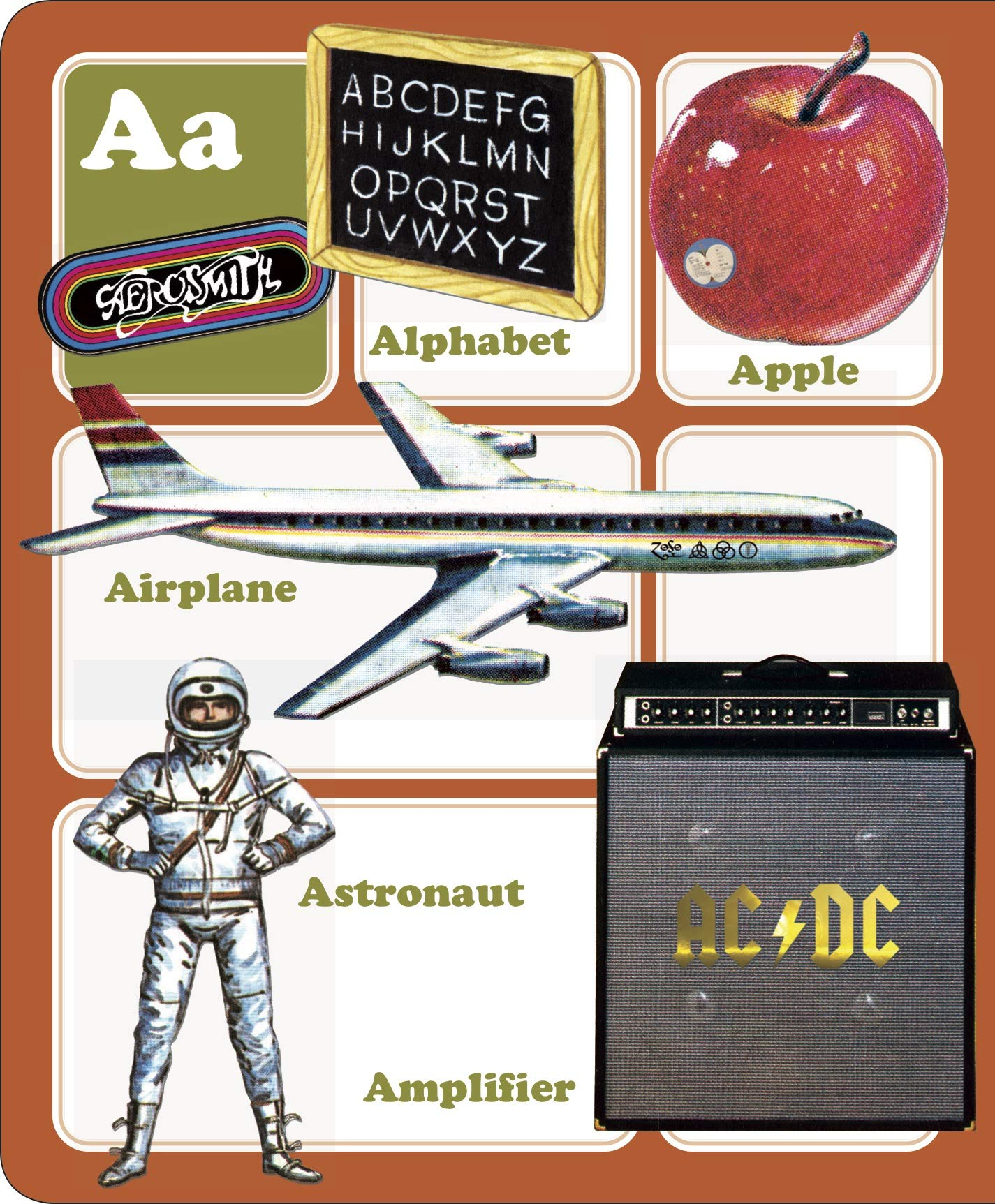 Apples to Zeppelin A Rockin ABC for Cool Kids by Ingram 1