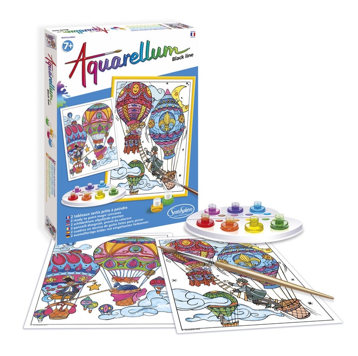 Aquarellum Hot Air Balloons by Scentosphere