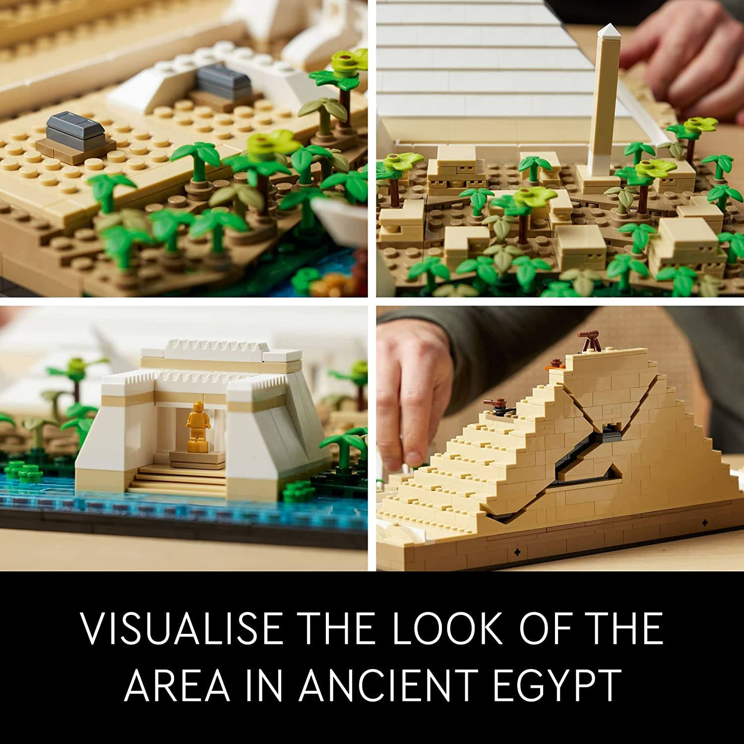 Architecture Landmark Collection Great Pyramid of Giza by Lego 2