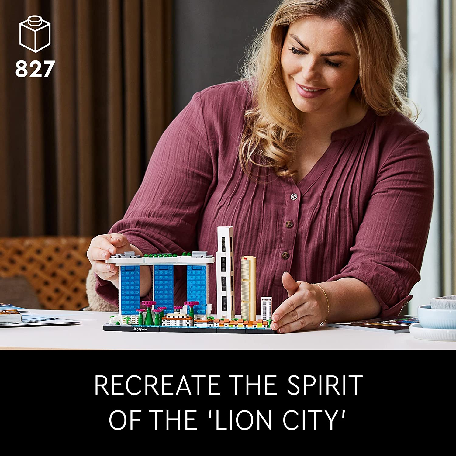 Architecture Skyline Collection Singapore by Lego 1