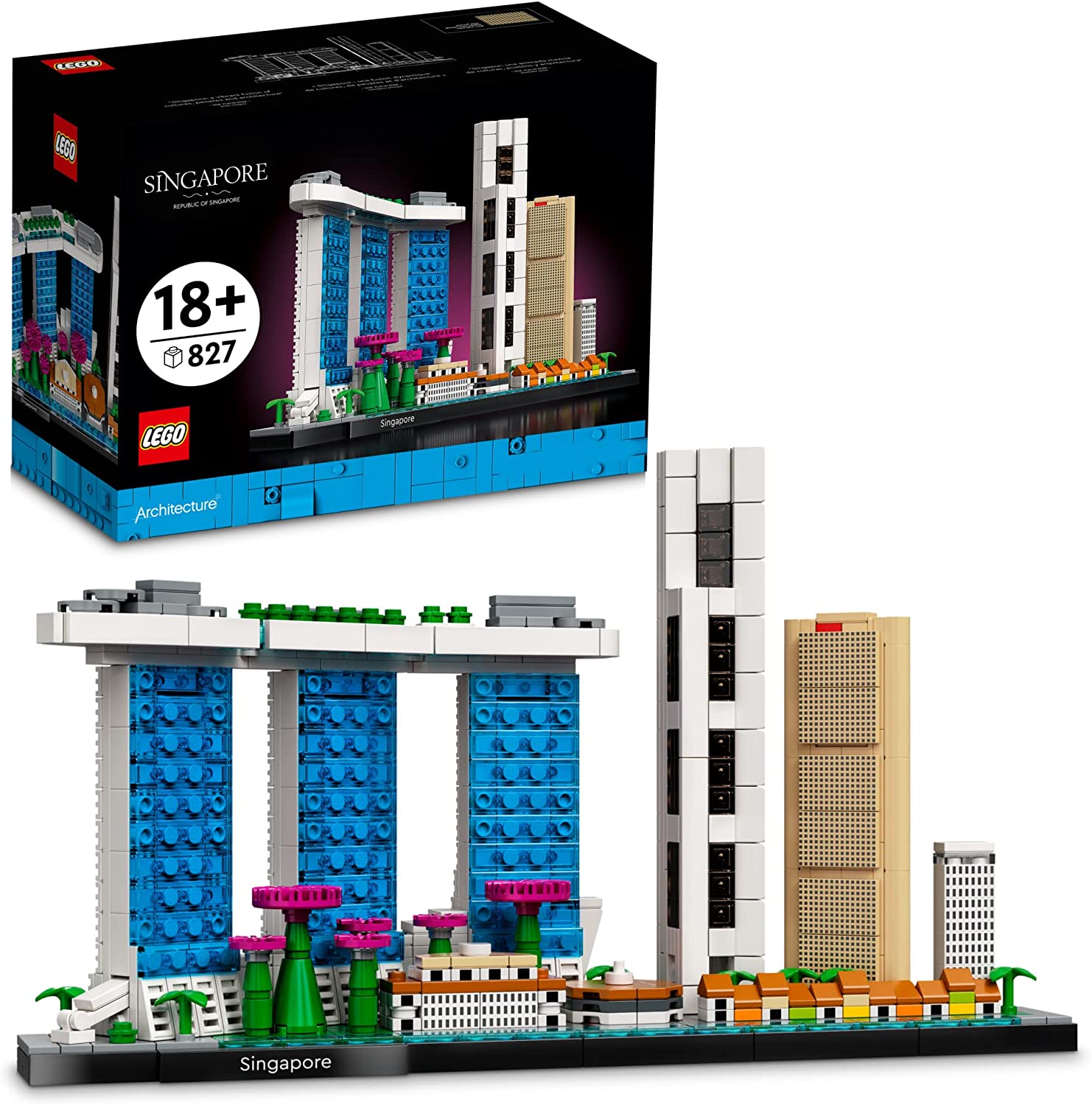 Architecture Skyline Collection Singapore by Lego