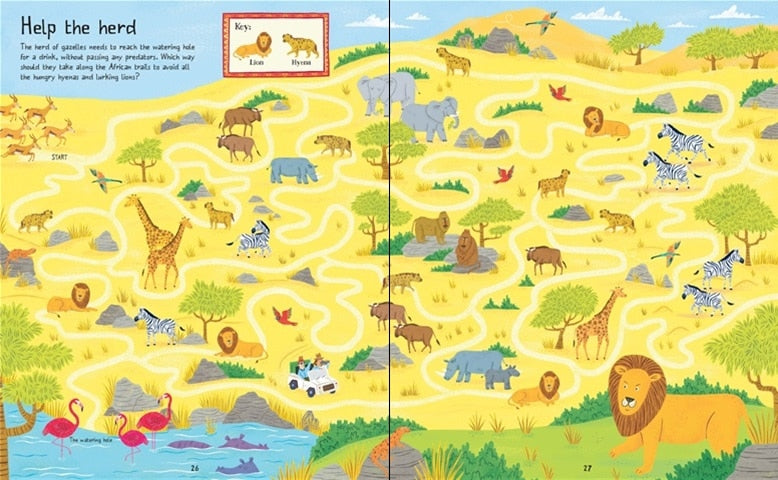 Around the World Mazes by Usborne 3