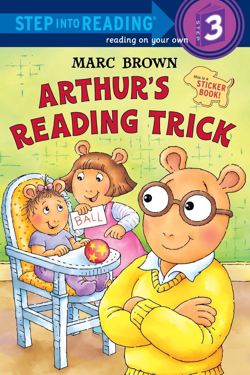 Arthur's Reading Trick (Step into Reading)-by-Random House