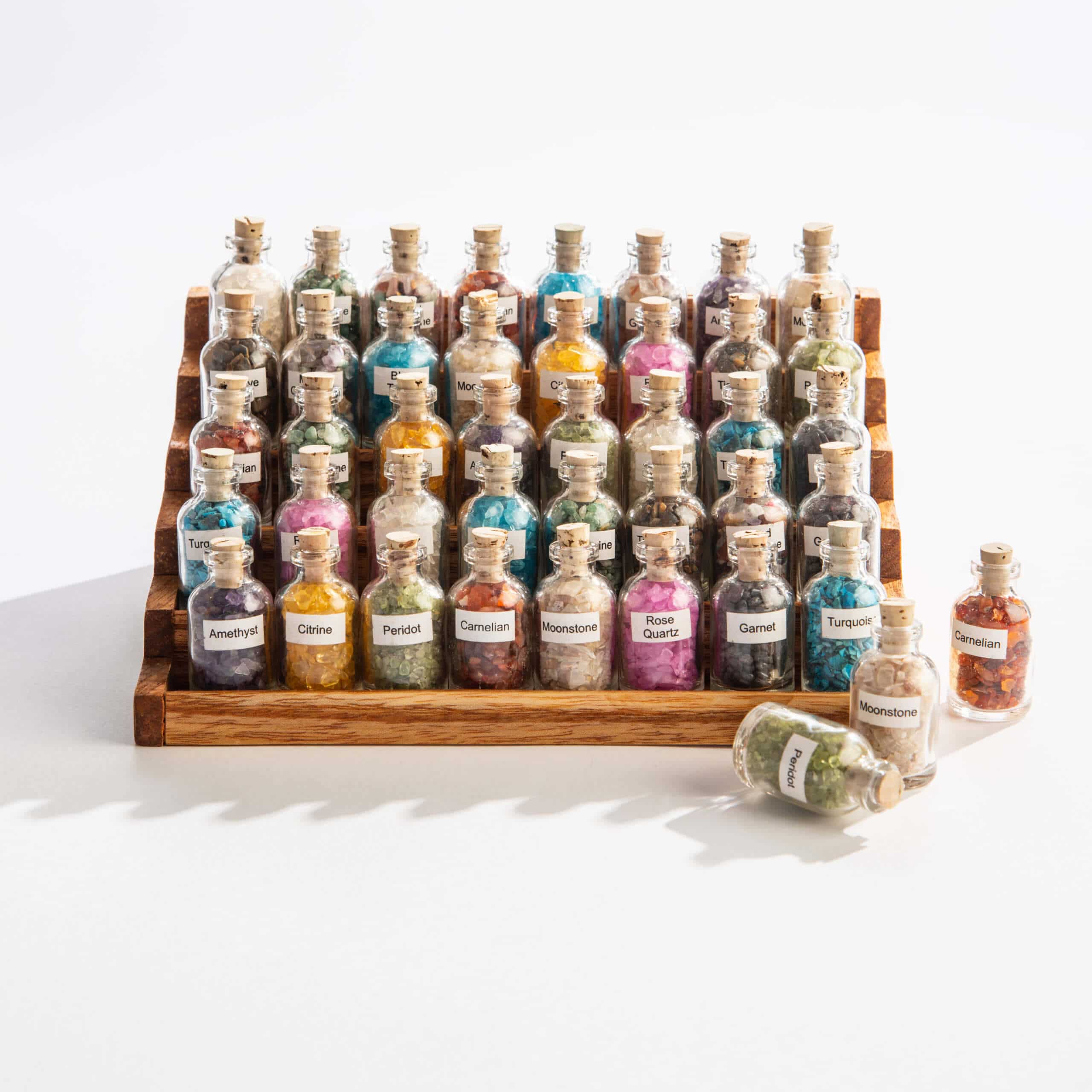 Assorted Gem Bottles by GeoCentral