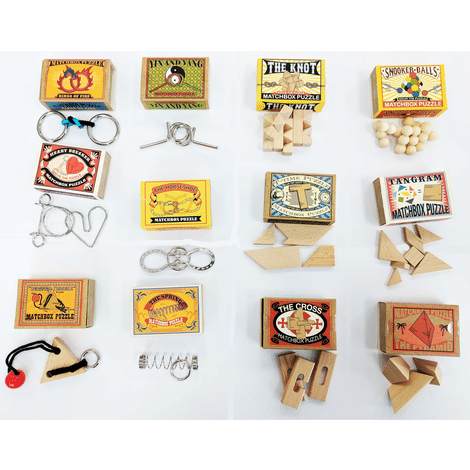 Assorted Matchbox Puzzles by Professor Puzzle 1