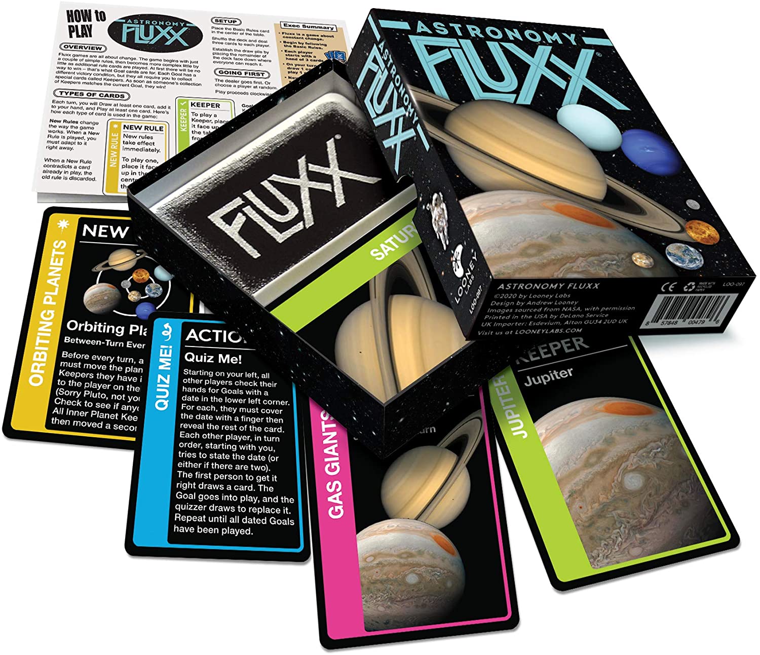 Astronomy Fluxx by Looney Labs 2