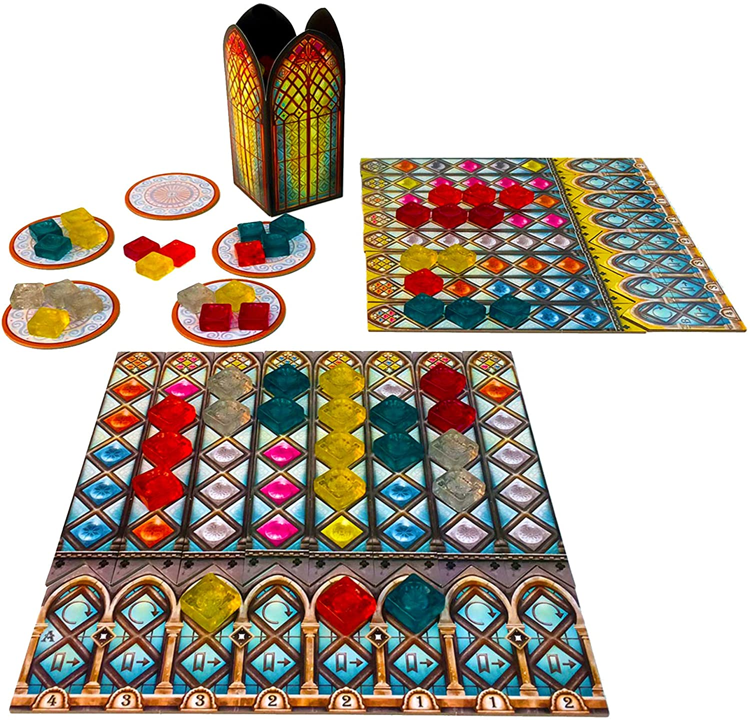 Azul Stained Glass of Sintra by Plan B Games 2