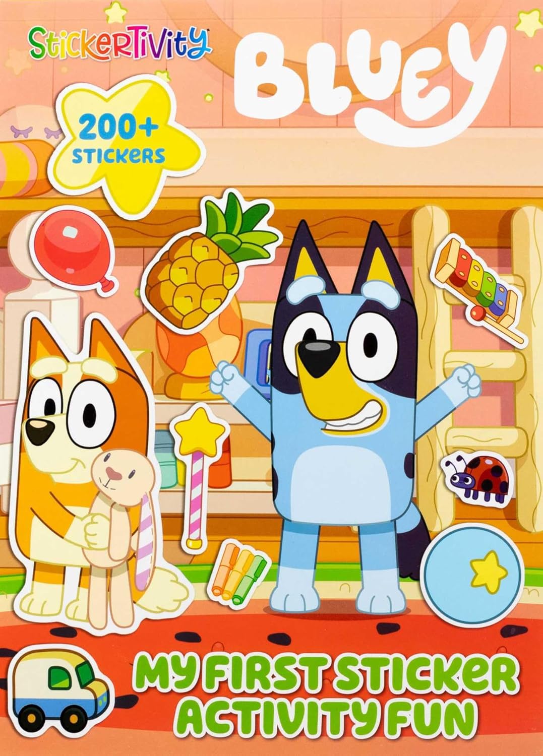 Bluey: Stickertivity: My First Sticker Activity Fun by Sourcebooks