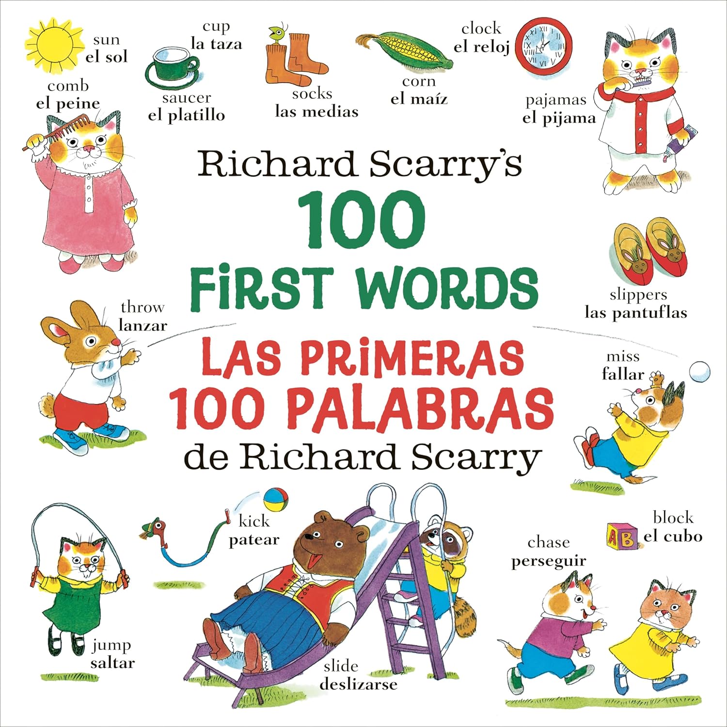 Richard Scarry's 100 First Words/Las primeras 100 palabras de Richard Scarry by Random House