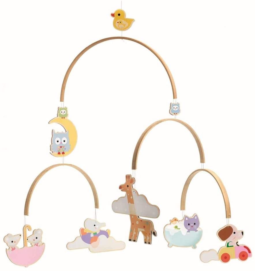 Baby Animals Wooden Mobile by Djeco