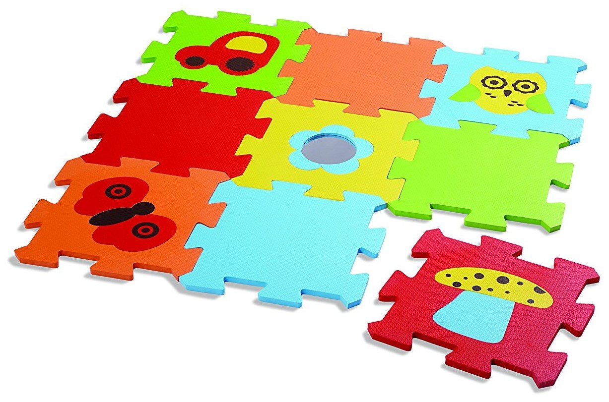 Baby Edu Tiles 9pc by Edushape 1