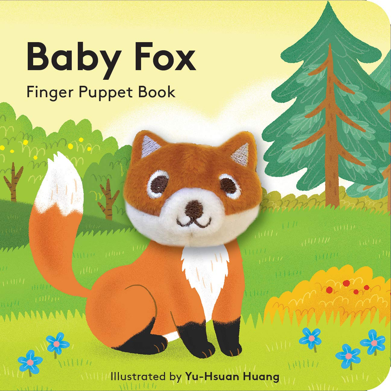 Baby Fox Finger Puppet Board Book-by-Chronicle Books
