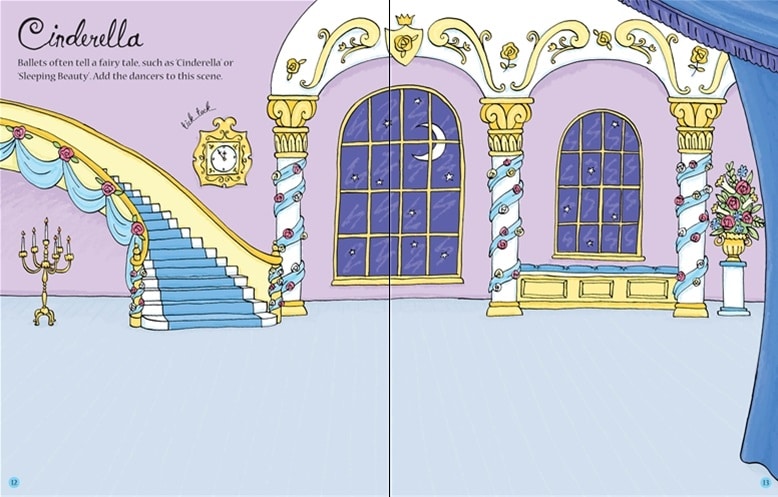 Ballet First Sticker Book by Usborne 3