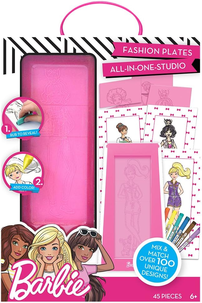 Barbie Fashion Plates-by-U.S. Toy