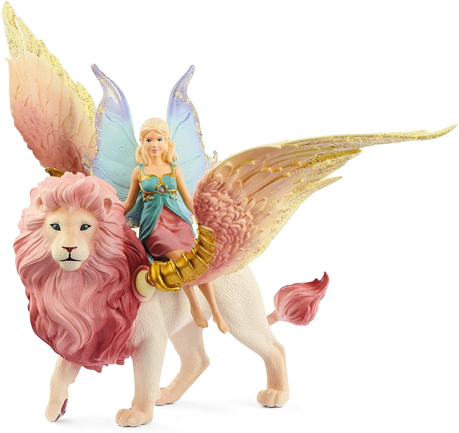Bayala Fairy in Flight on Winged Lion by Schleich 1