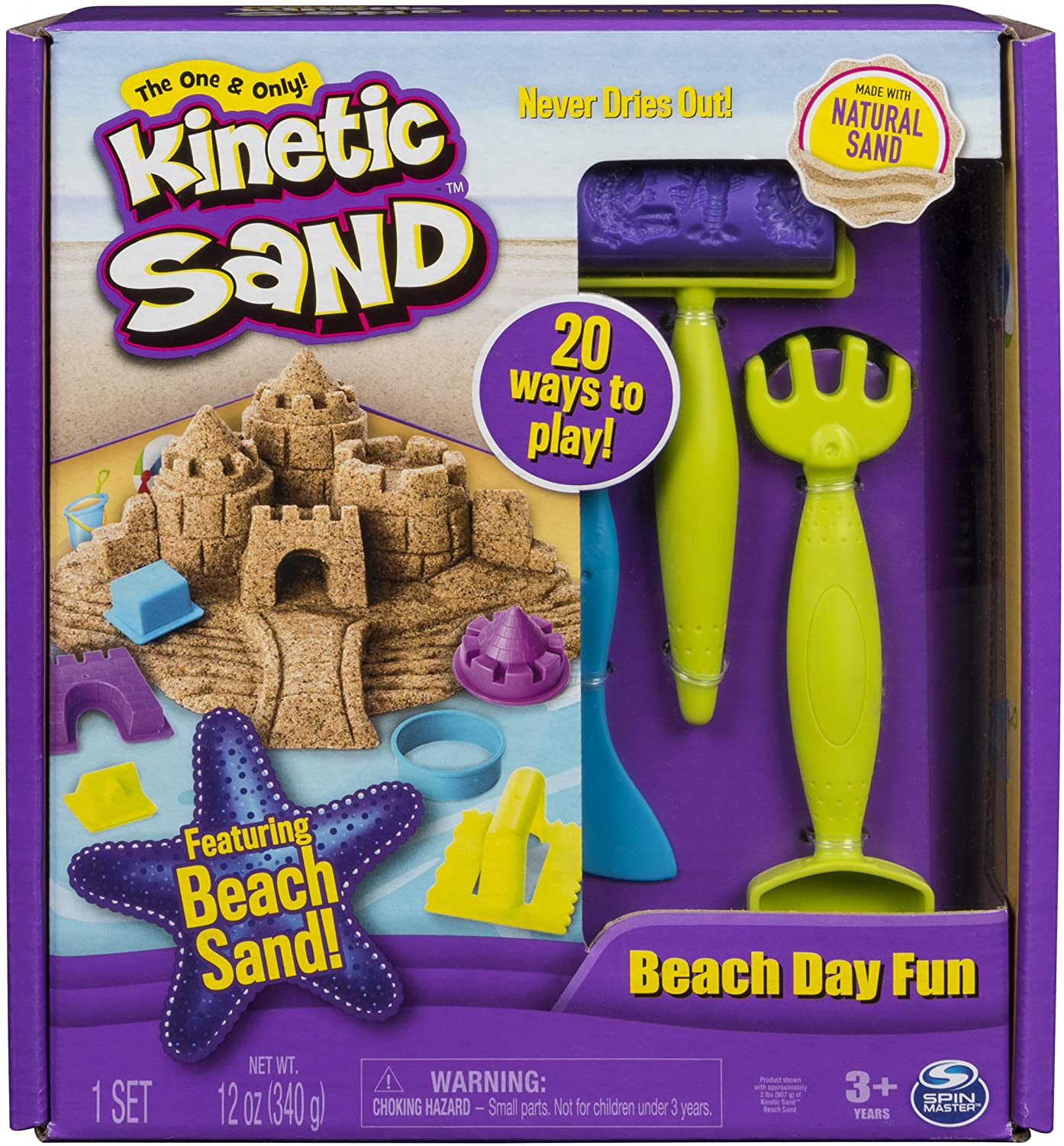 Beach Day Fun Kinetic Sand by Spin Master
