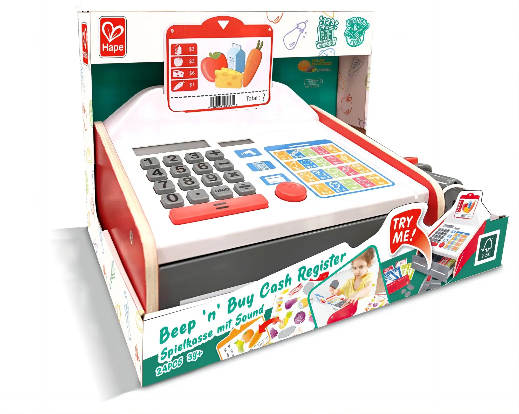 Beep 'N' Buy Cash Register-by-Hape