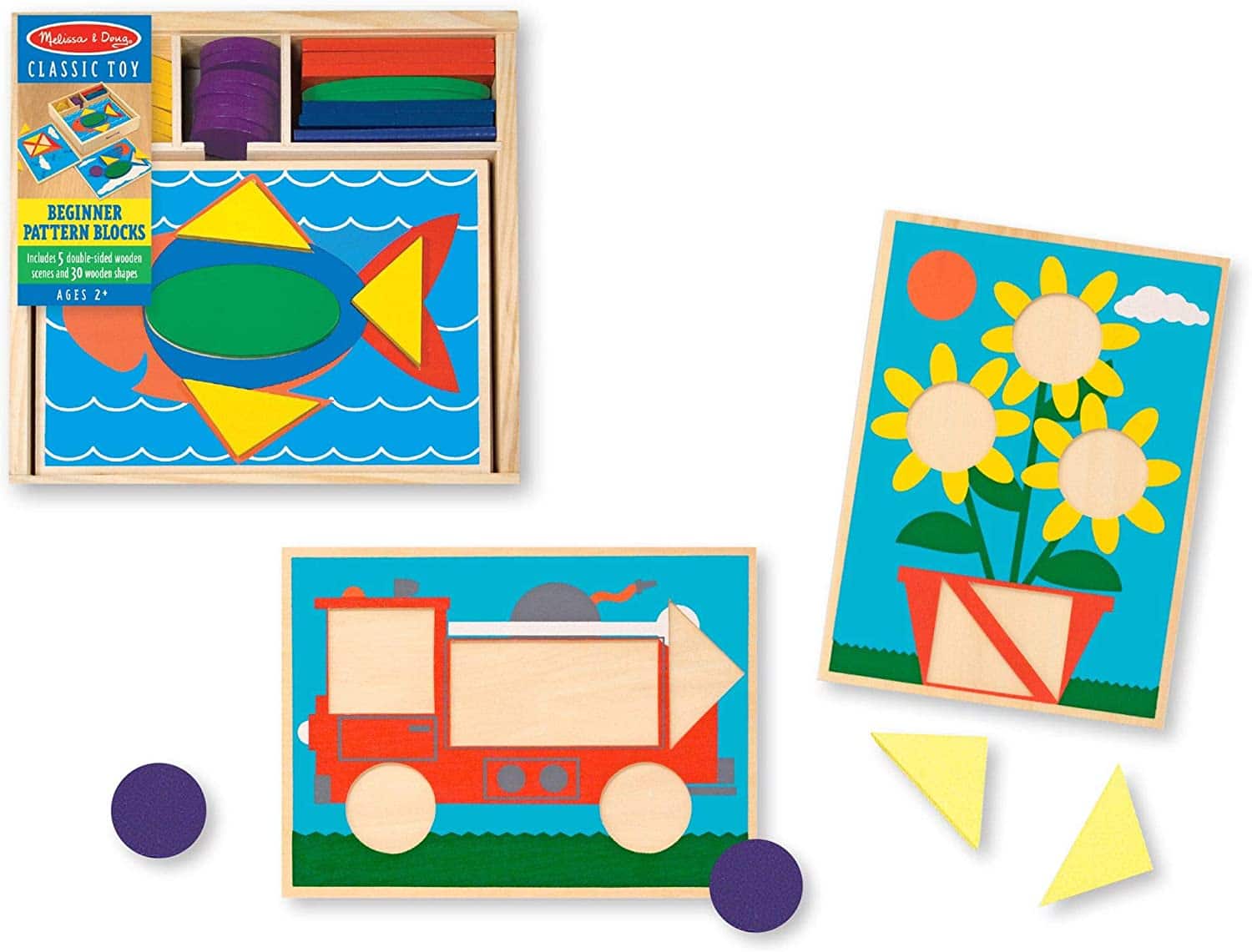 Beginner Pattern Blocks by Melissa Doug 3